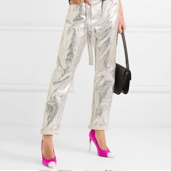 Tom Ford Frayed Dégradé Satin Pumps Pink size 38 - Picture 3 of 16